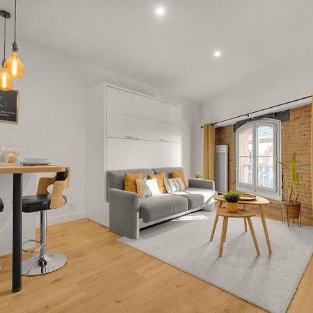 Le Floral - Cosy Studio Climatise Avec Parking Prive Et Netflix Тулуза Екстериор снимка