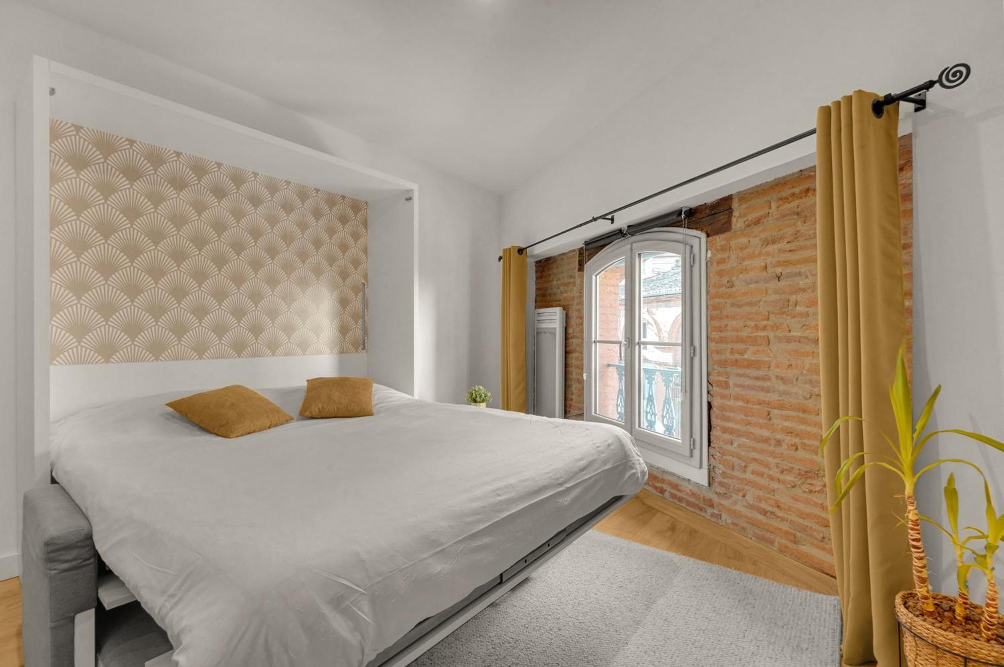 Le Floral - Cosy Studio Climatise Avec Parking Prive Et Netflix Тулуза Екстериор снимка