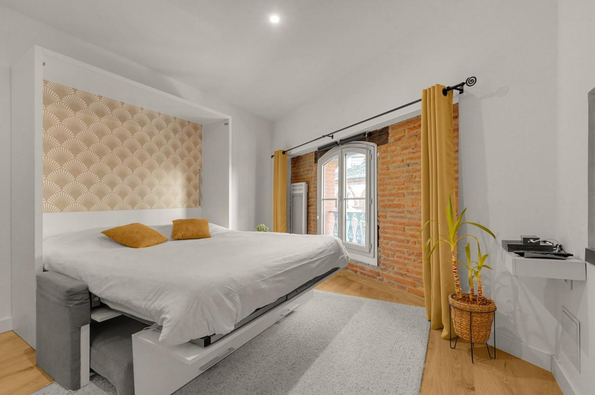 Le Floral - Cosy Studio Climatise Avec Parking Prive Et Netflix Тулуза Екстериор снимка
